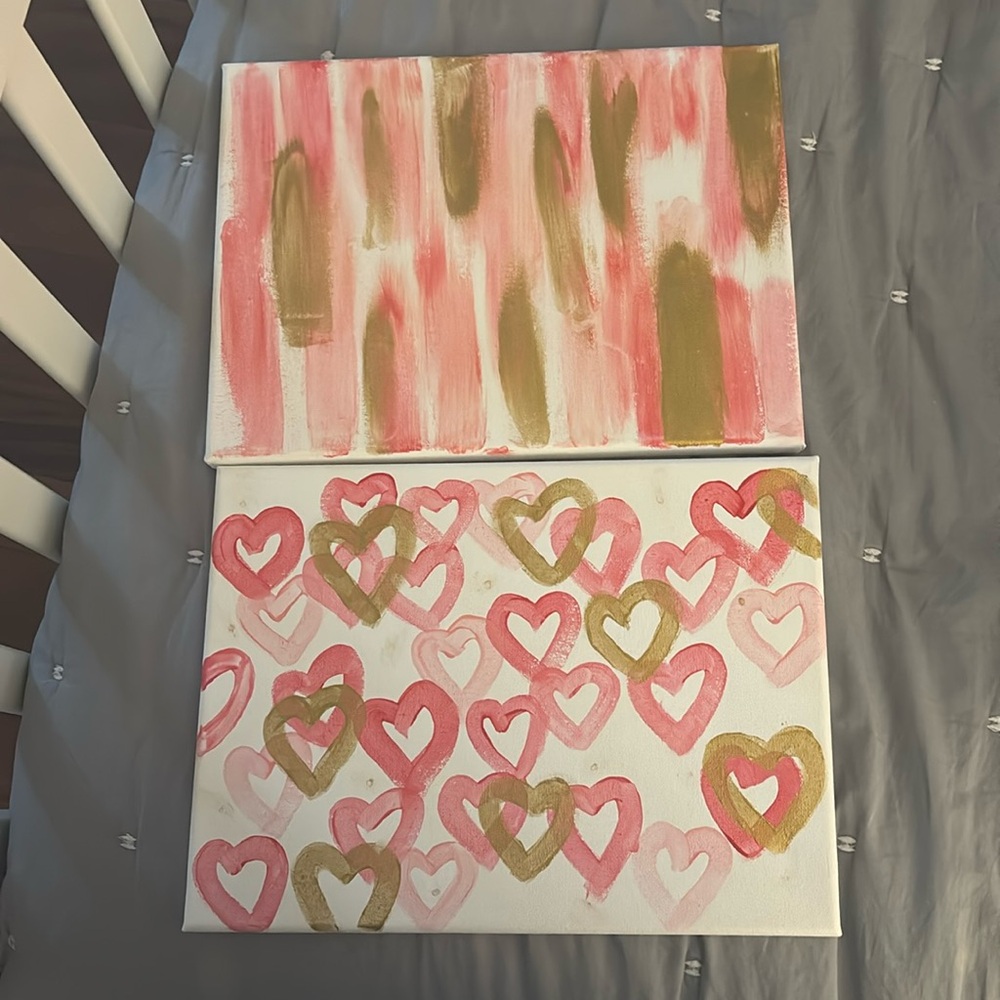 set of 2 paintings